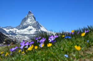 Matterhorn in der Schweiz